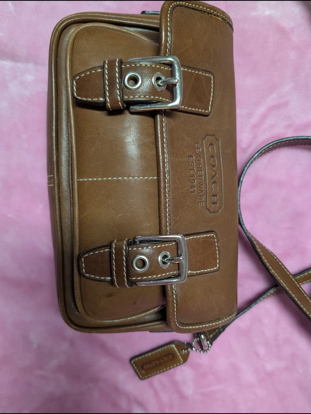 Vintage Coach Bleecker Crossbody Bag